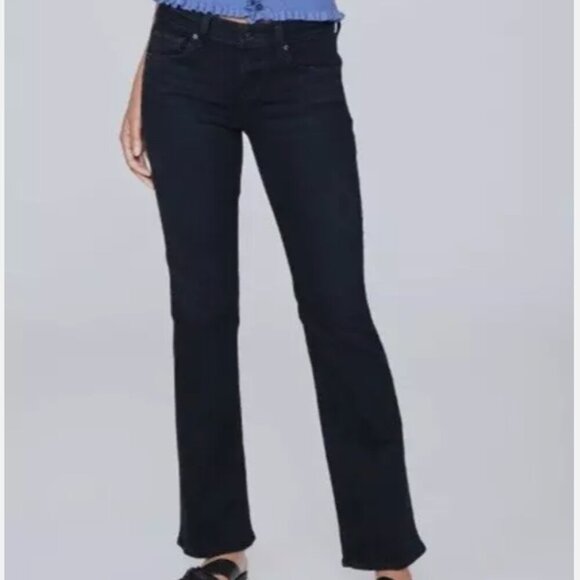 NWT Paige Sloane Modern Low Rise Slim trouser 23 - Picture 6 of 6